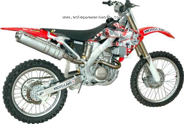 ECHAPPEMENT MOTO CROSS NINJA POT PROGUN OVALE HONDA CRF 250 2006 ALU POLI ECHAPPEMENT MOTO CROSS NINJA POT PROGUN OVALE HONDA CRF 250 2006 ALU POLI